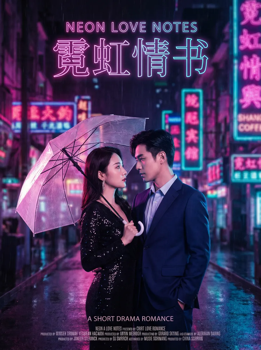 女警皮肤 热播都市爱情短剧 - 霓虹情书海报